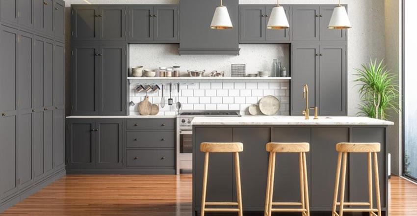 کف آشپزخانه بالاتر از پذیرایی بهتر است یا همسطح؟